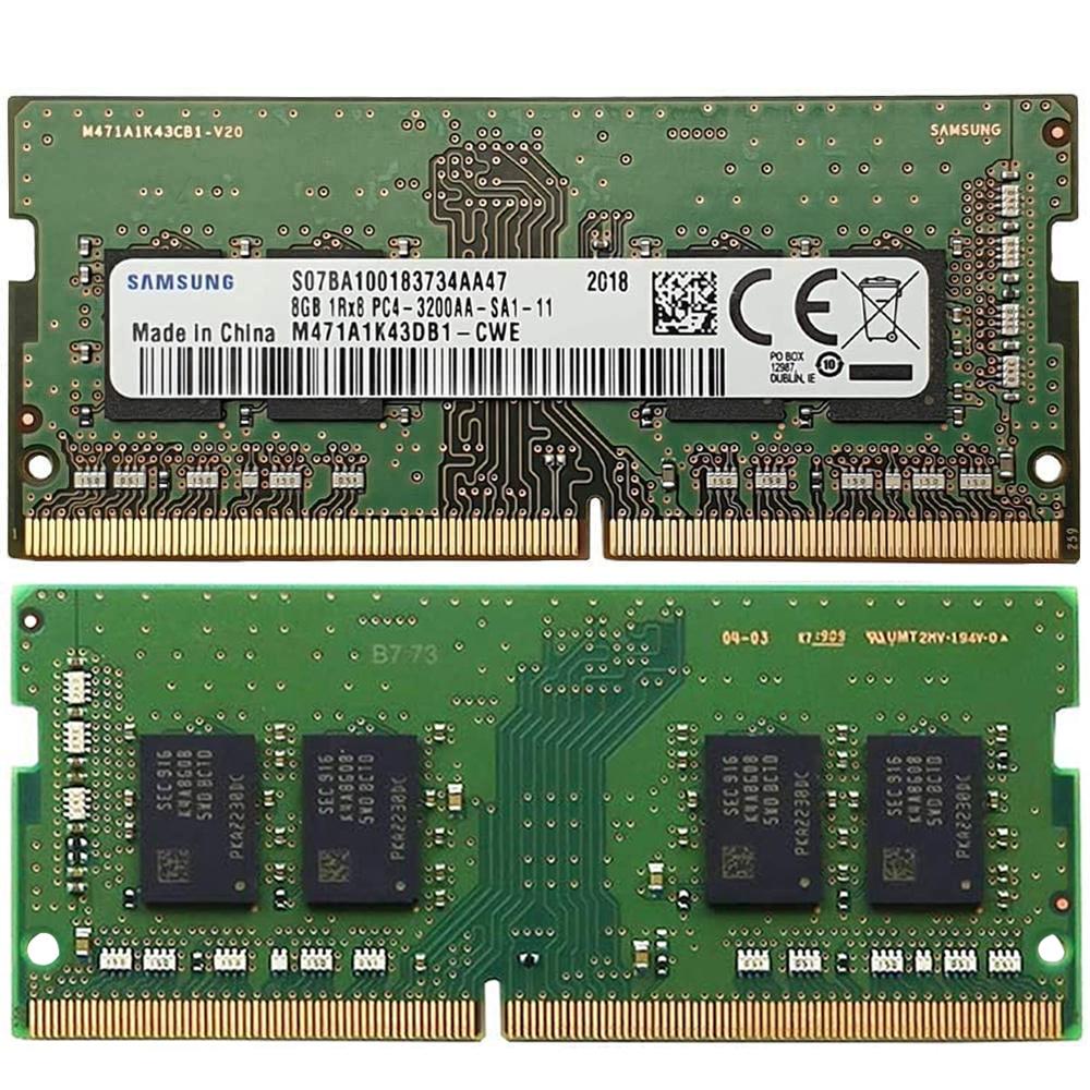 8GB DDR4 3200MHz PC4 25600 1.2V 1Rx8 260 Pin SODIMM Notebook Memory Module M471A1K43DB1 CWE