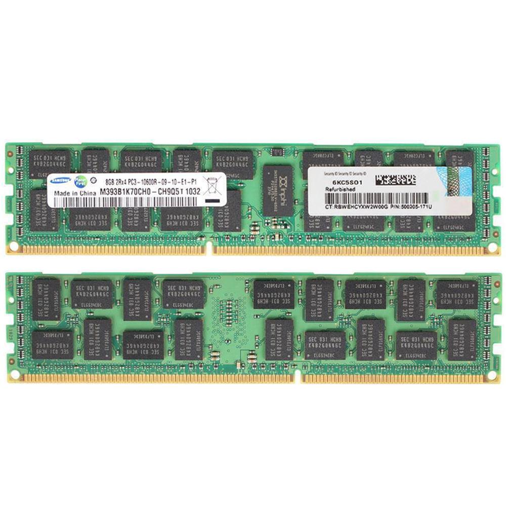 HPE 647897 B21 647650 071 664690 001 8GB LP SDRAM RDIMM Memory 2 Rank x4 DDR3 1333MHz CL9