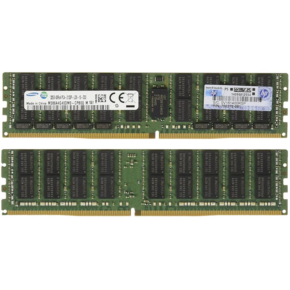 HPE 728629 B21 774175 001 752370 091 32GB 288Pin 2133MHz ECC Reg DDR4 Memory for G9