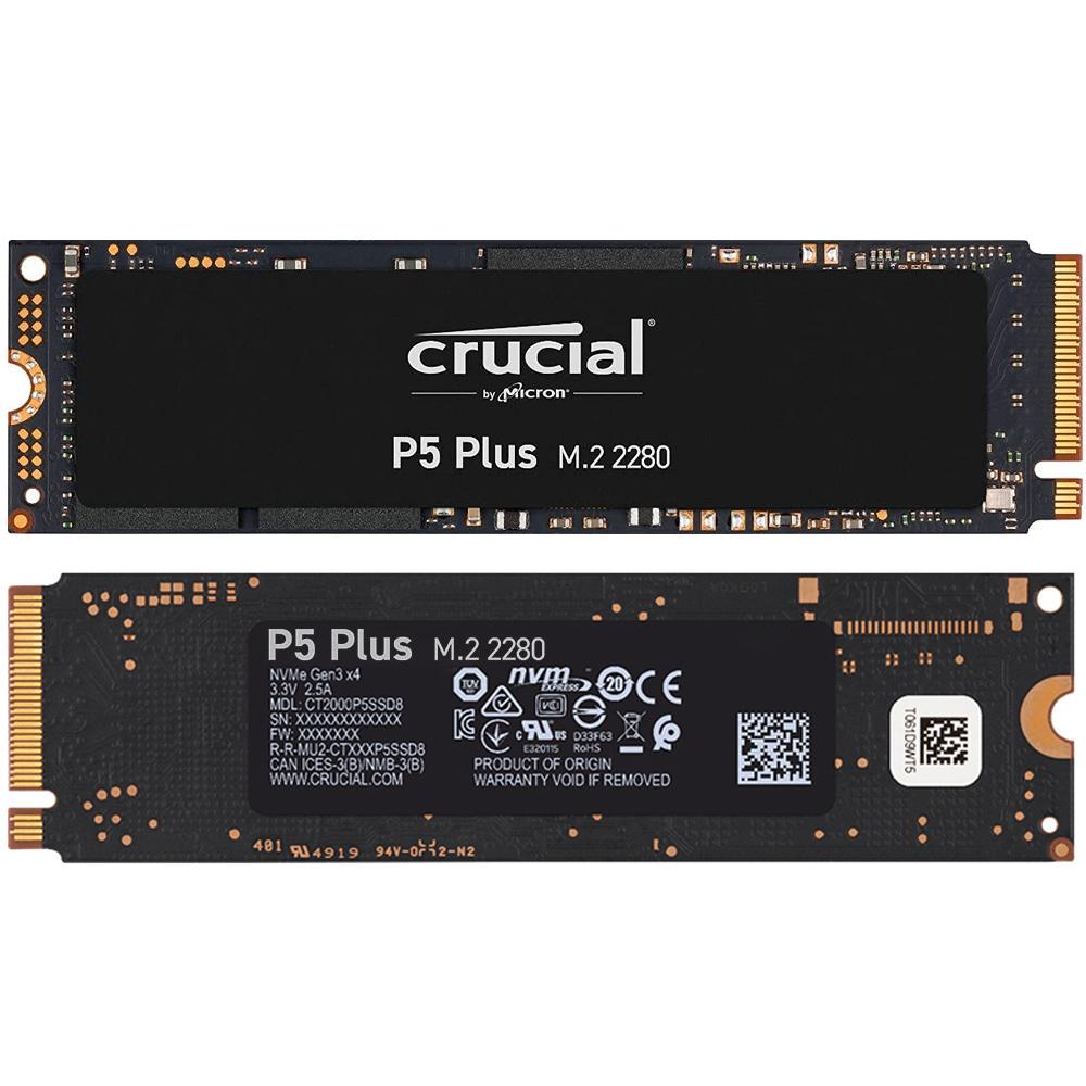 Crucial P5 Plus 1TB M.2 2280 NVMe PCIe 4.0 x4 CT1000P5PSSD8