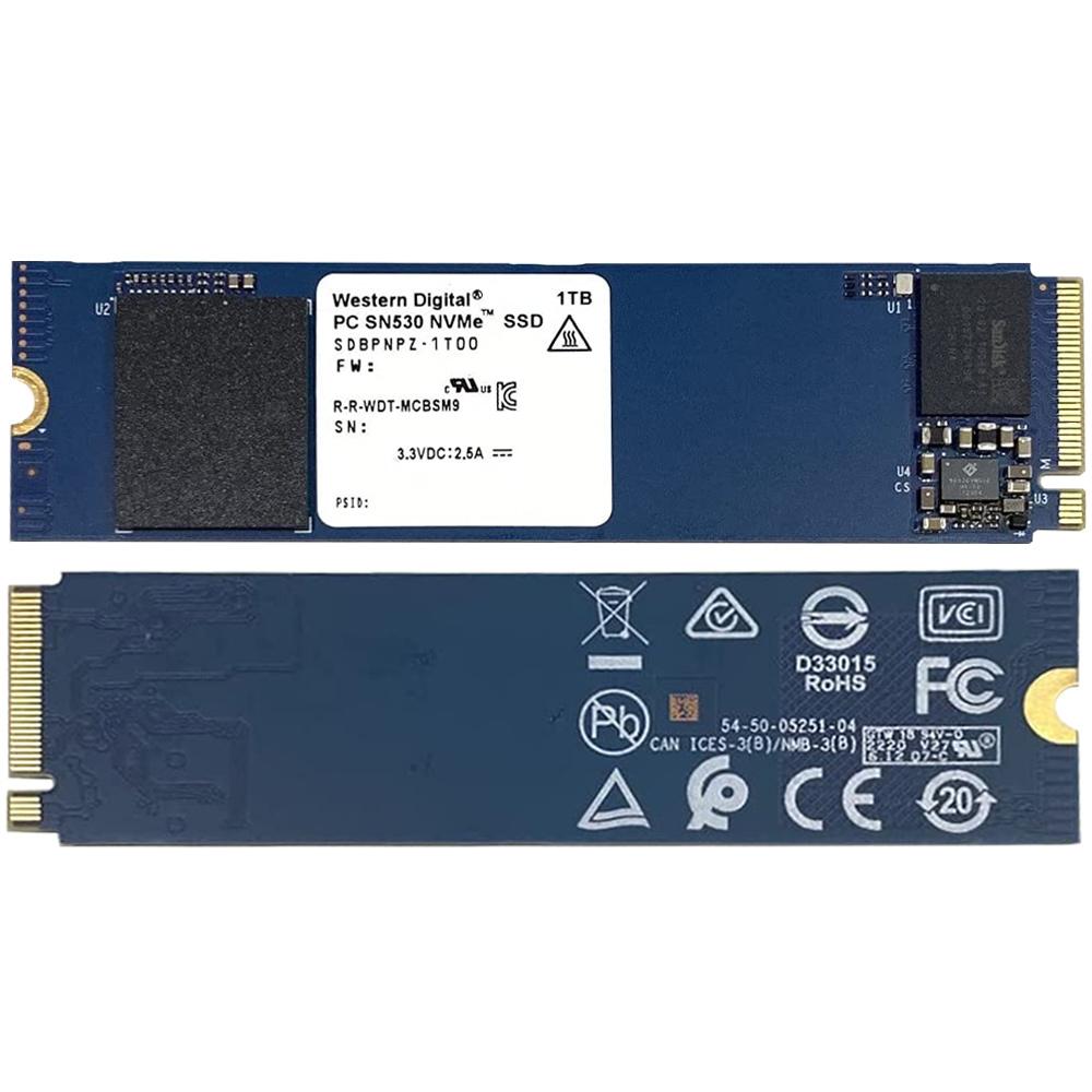 Western Digital SN530 1TB M.2 2280 NVMe PCIe 3.0 x4 SDBPNPZ-1T00