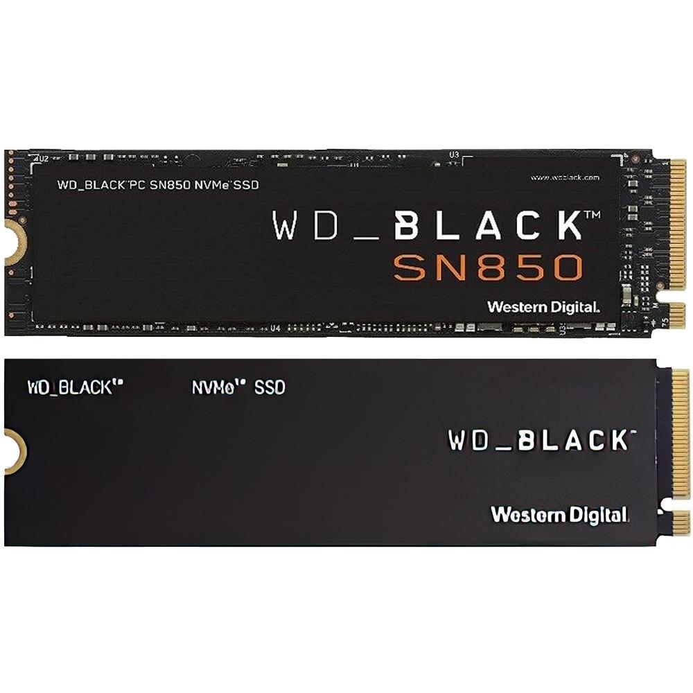 Western Digital SN850 500GB M.2 2280 NVMe PCIe 4.0 x4 WDS500G1X0E