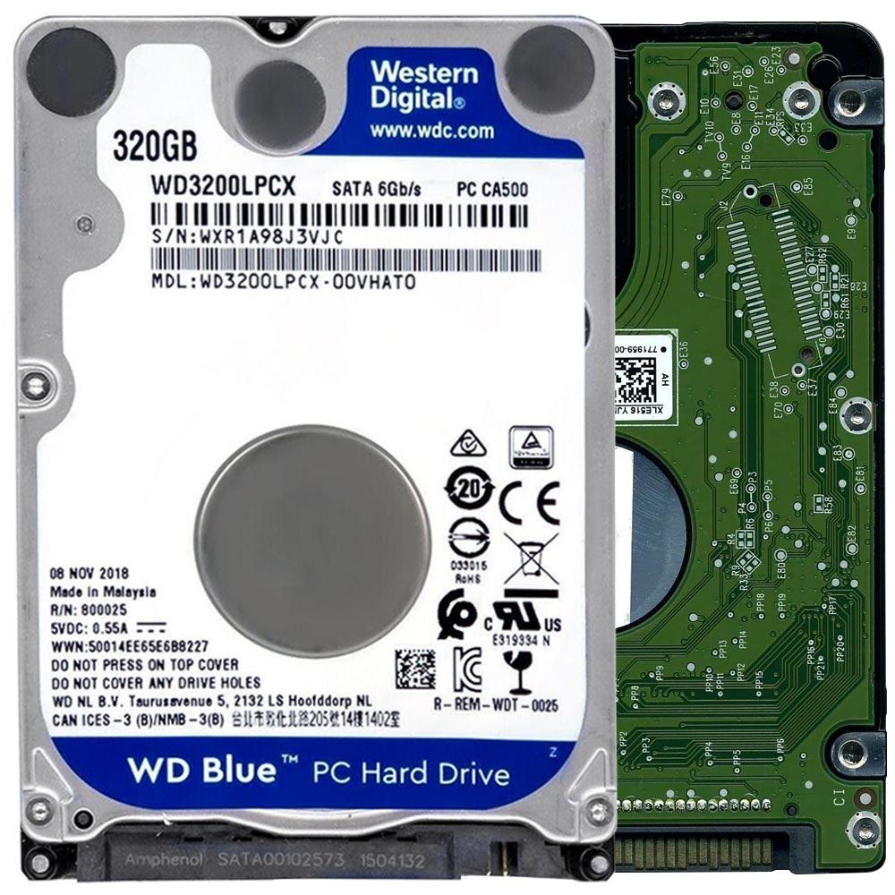 WD Blue 320GB 2.5" 16MB WD3200LPCX HDD Hard Disk Drive