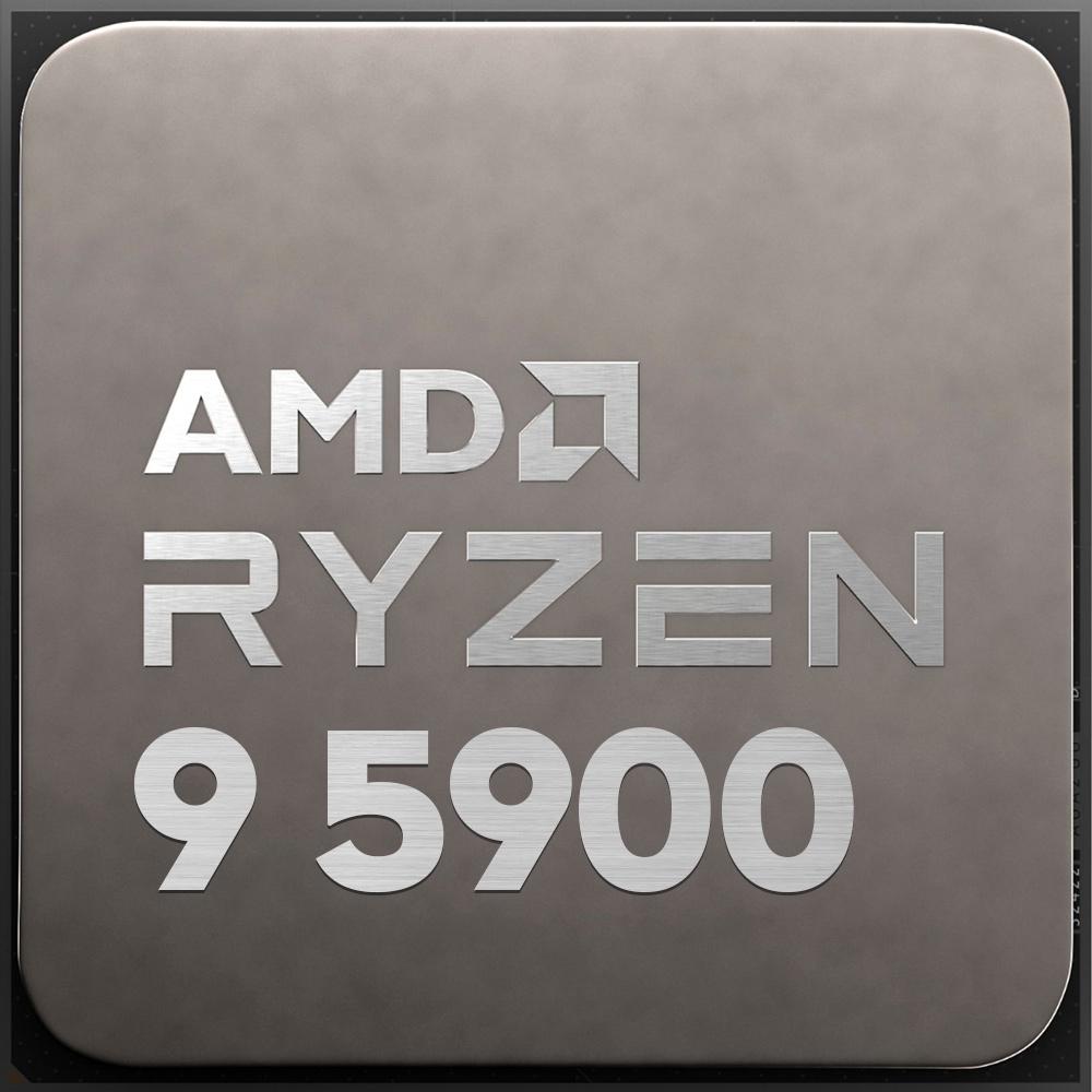 AMD Ryzen 9 5900 12 Cores 24 Threads CPU Processor 100-000000062