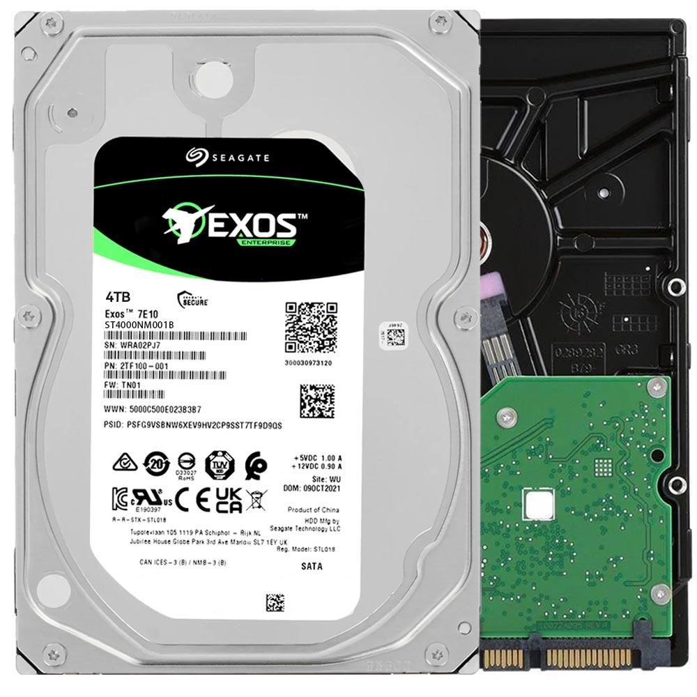 Seagate Exos 7E10 4TB SAS 3.5" 256MB ST4000NM001B HDD Hard Disk Drive