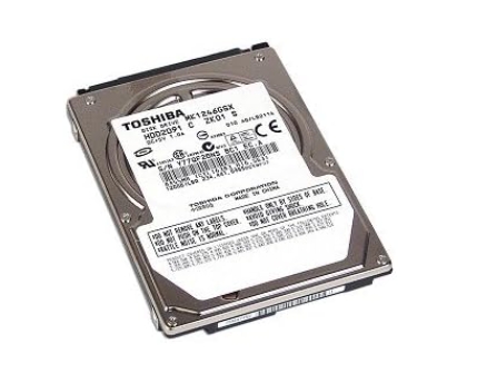 wholesale Toshiba MK1246GSX 2.5" 120 GB Internal Hard Drive for Notebooks TOSHIBA supplier