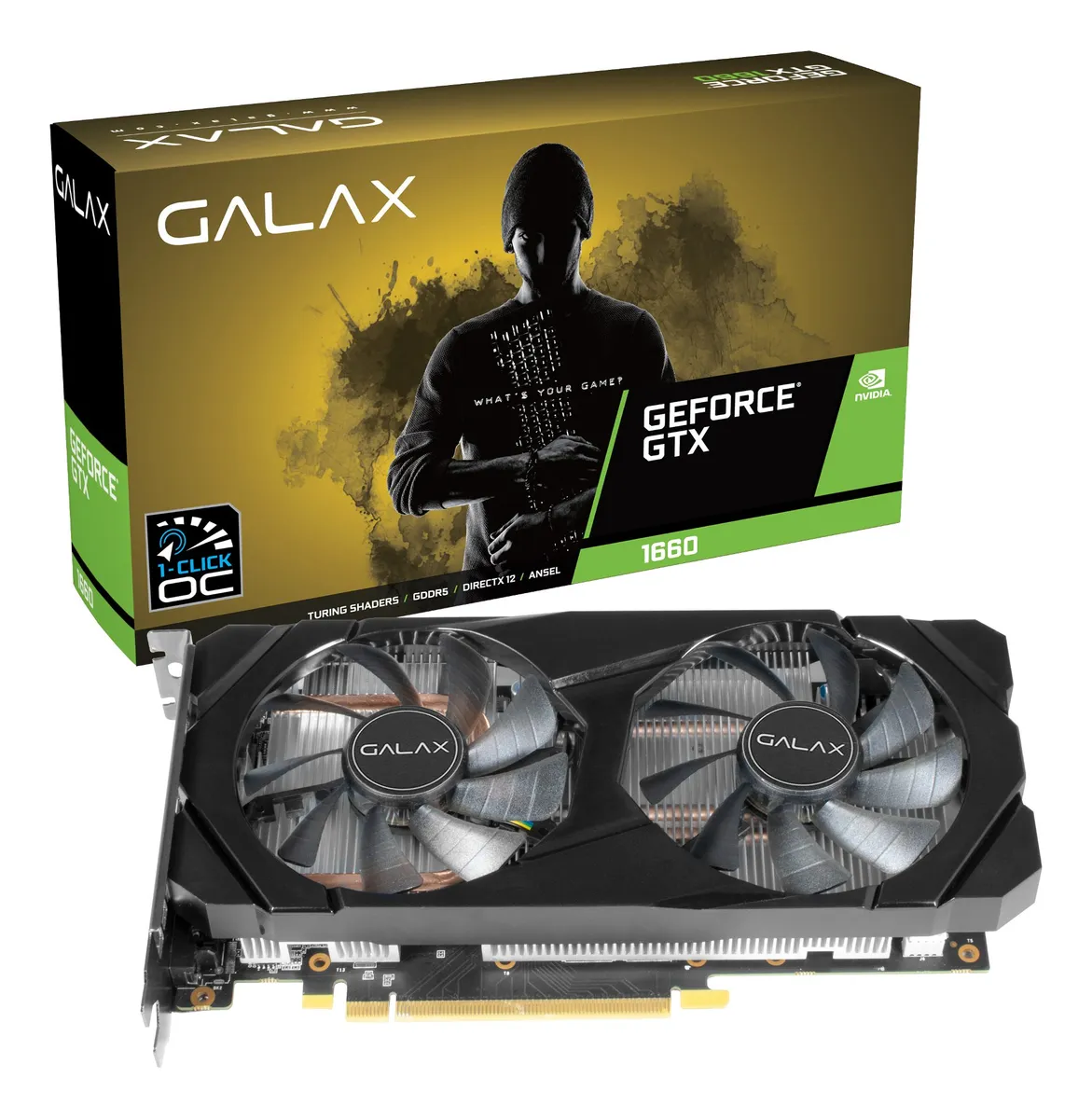 GeForce GTX 1660 D5 6G