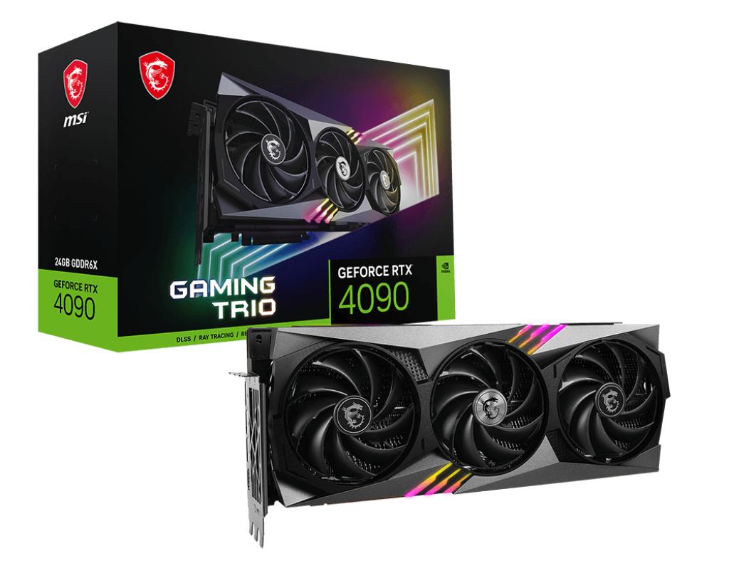 MSI GeForce RTX 4090 GAMING TRIO 24G  Nvidia GPU