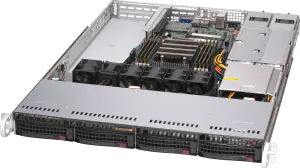wholesale AS-1014S-WTRT SuperMicro Rackmount server X12 H12 1U CloudDC and WIO PCIe 4.0 Single Processor Server supplier