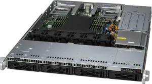 wholesale AS-1015CS-TNR SuperMicro Rackmount server X13 H13 1U 2U CloudDC PCIe 5.0 Single Processor Server supplier