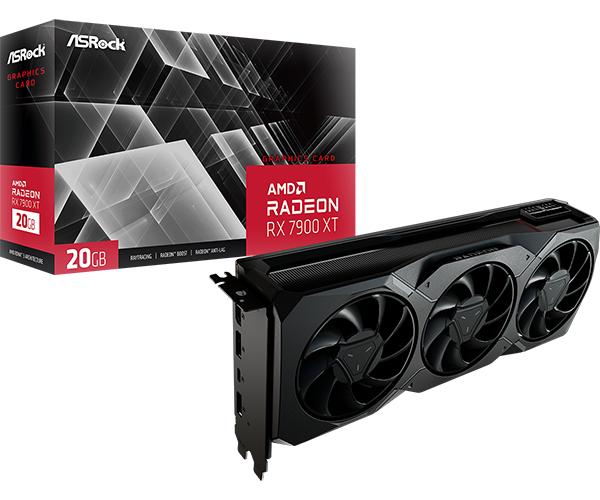 ASRock RX 7900 XT Radeon RX 7900 XT 20GB AMD GPU Processor