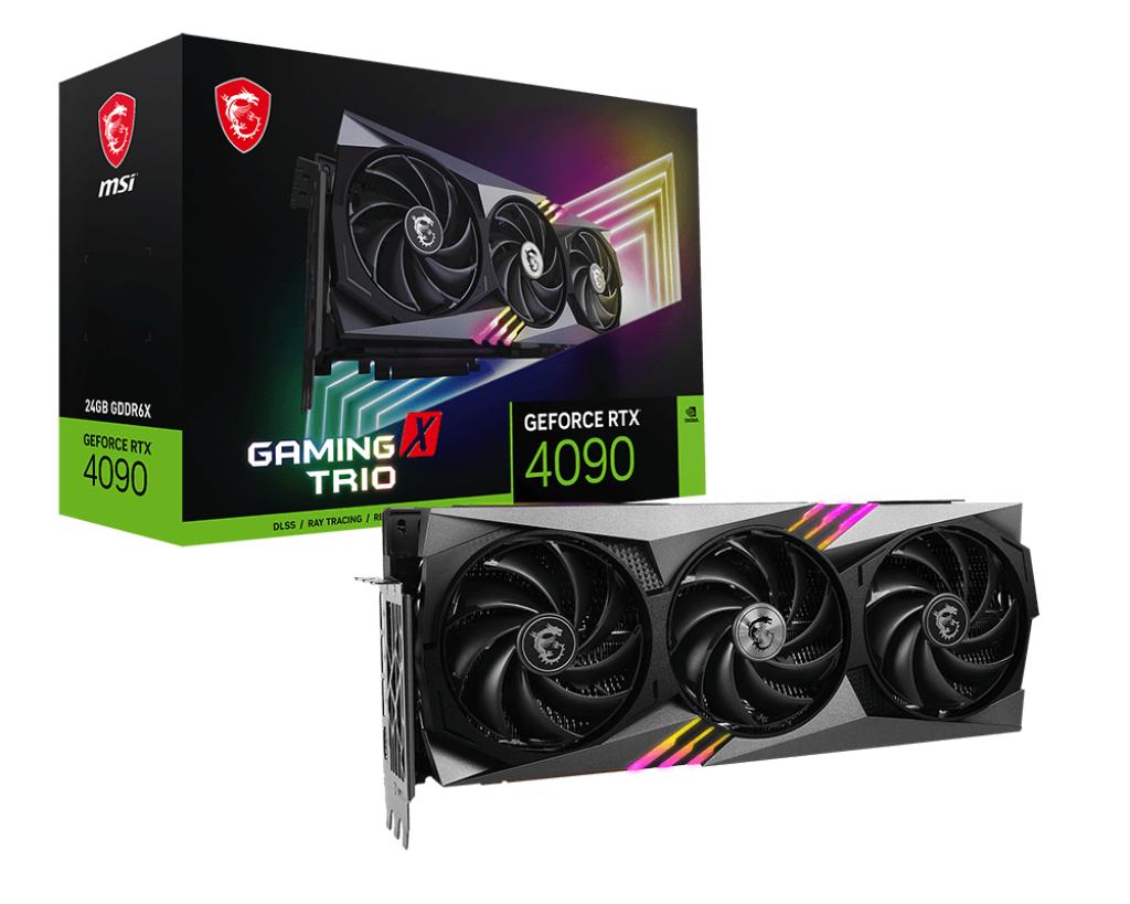 MSI GeForce RTX 4090 GAMING X TRIO 24G  Nvidia GPU