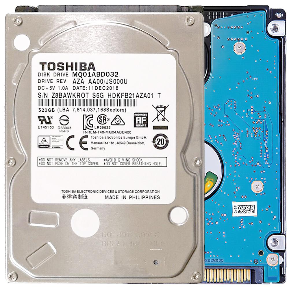 TOSHIBA MQ01ABD 320GB 2.5" 8MB MQ01ABD032 HDD Hard Disk Drive