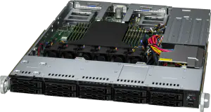 wholesale AS-1115CS-TNR SuperMicro Rackmount server X13 H13 1U 2U CloudDC PCIe 5.0 Single Processor Server supplier