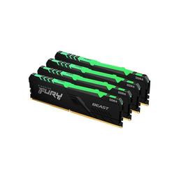 wholesale Kingston FURY Beast RGB 32 GB DDR4-3600 4x8GB 288-pin DIMM Ram Memory Memory supplier