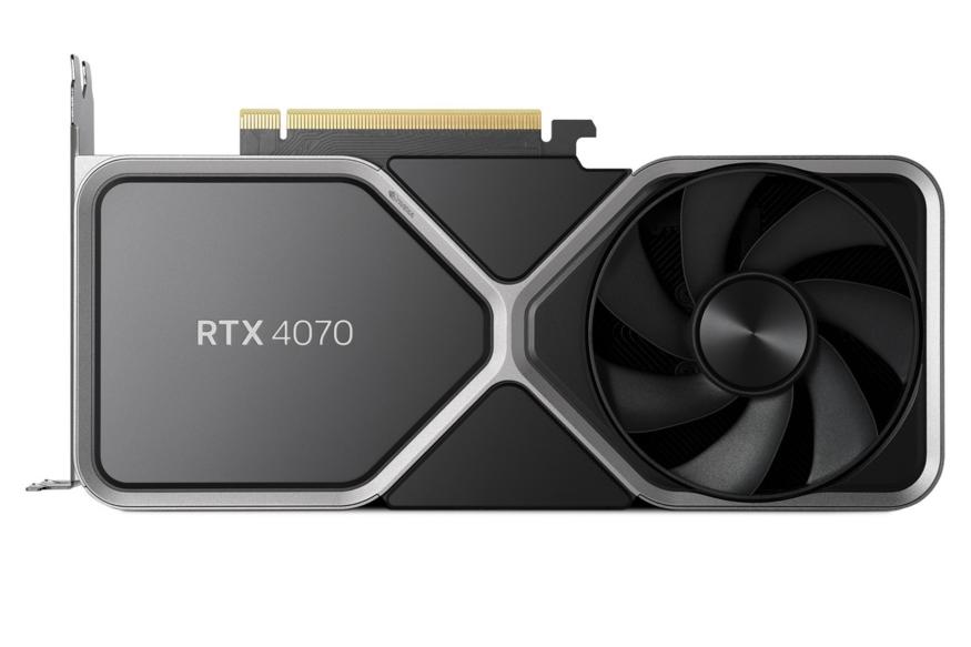 NVIDIA GeForce RTX 4070 Founders Edition Nvidia Geforce GPU