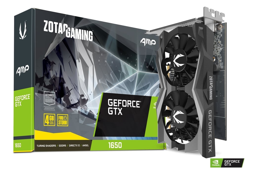 ZOTAC GAMING GeForce GTX 1650 AMP ZT-T16500D-10L Nvidia GPU Graphic Card