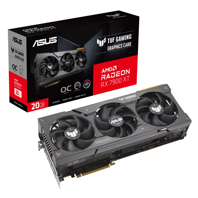ASUS TUF RX 7900 XT GAMING OC tuf rx7900xt o20g gaming AMD GPU Processor
