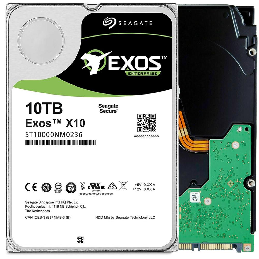Seagate Exos X10 10TB SAS 3.5" 256MB ST10000NM0236 HDD Hard Disk Drive