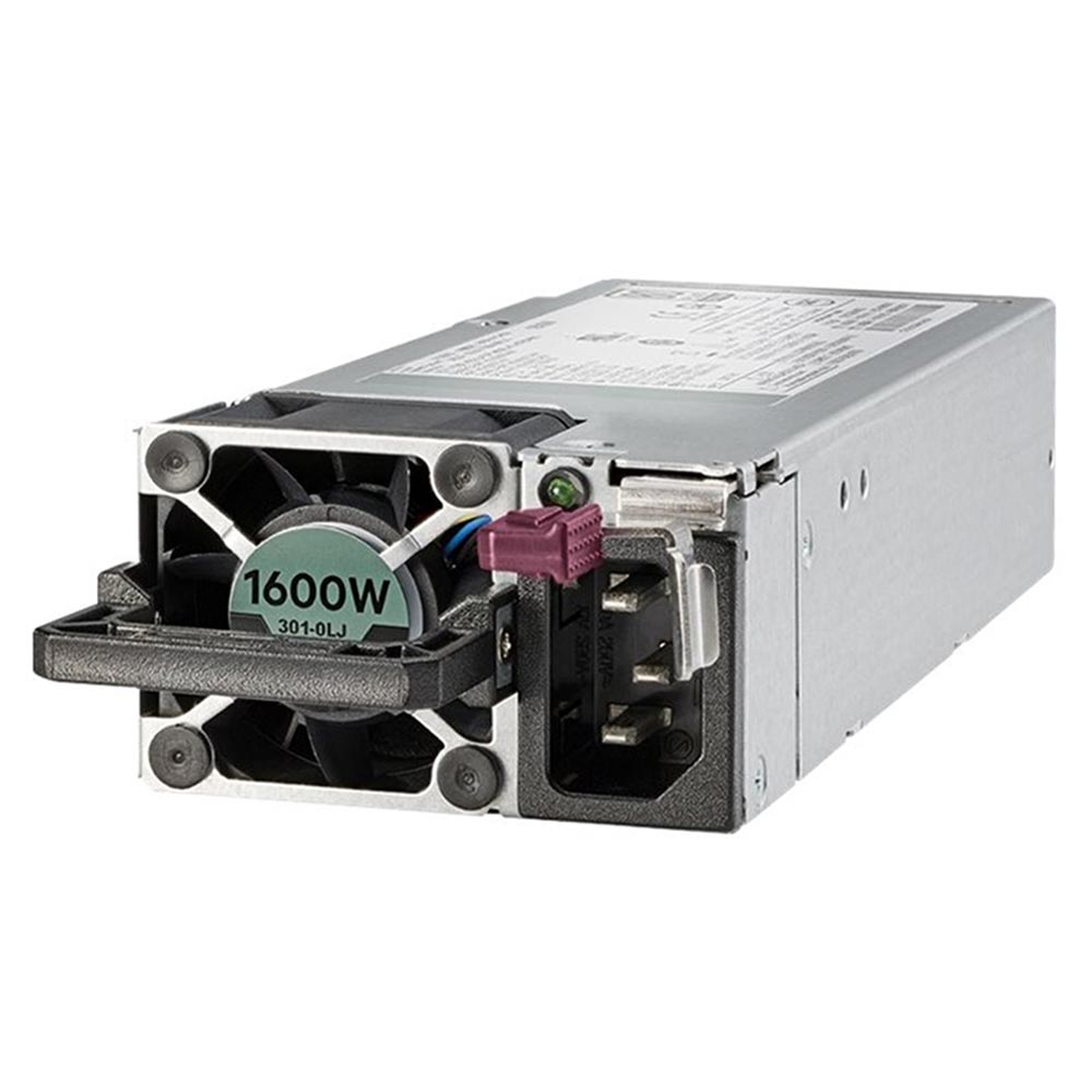 HP 830272-B21 HPE 1600-Watts Flex Slot Platinum Hot Pluggable Low Halogen Power Supply Kit