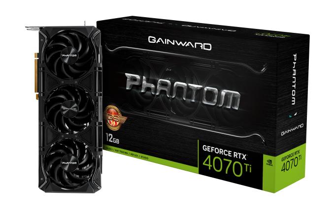 Gainward RTX 4070 Ti Phantom GS NED407TU19K9-1045P NVIDIA GPU Processor