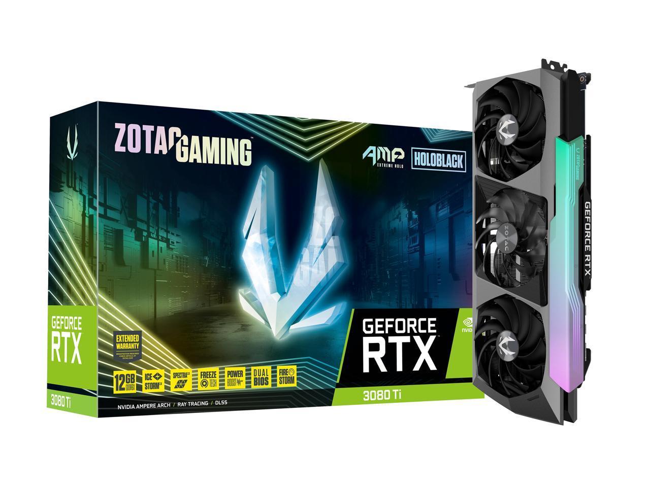 ZOTAC GAMING GeForce RTX 3080 Ti AMP Extreme Holo ZT-A30810B-10P Nvidia GPU Graphic Card