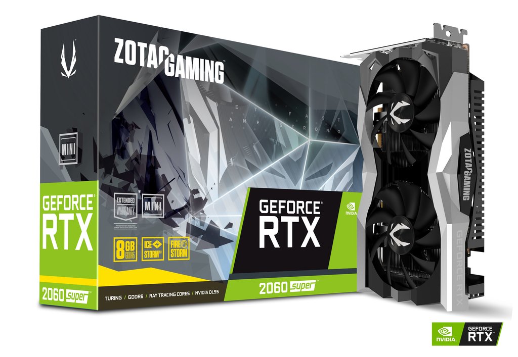 ZOTAC GAMING GeForce RTX 2060 SUPER MINI ZT-T20610E-10M Nvidia GPU Graphic Card