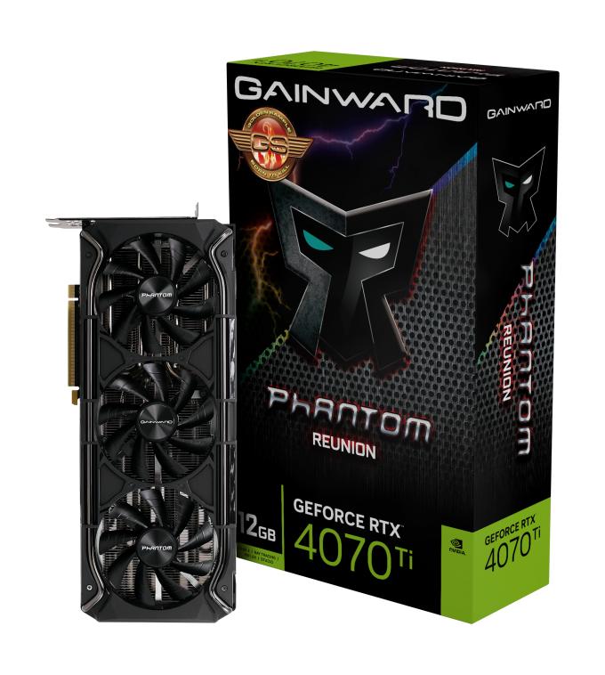 Gainward RTX 4070 Ti Phantom Reunion GS  NED407TH19K9-1046P NVIDIA GPU Processor