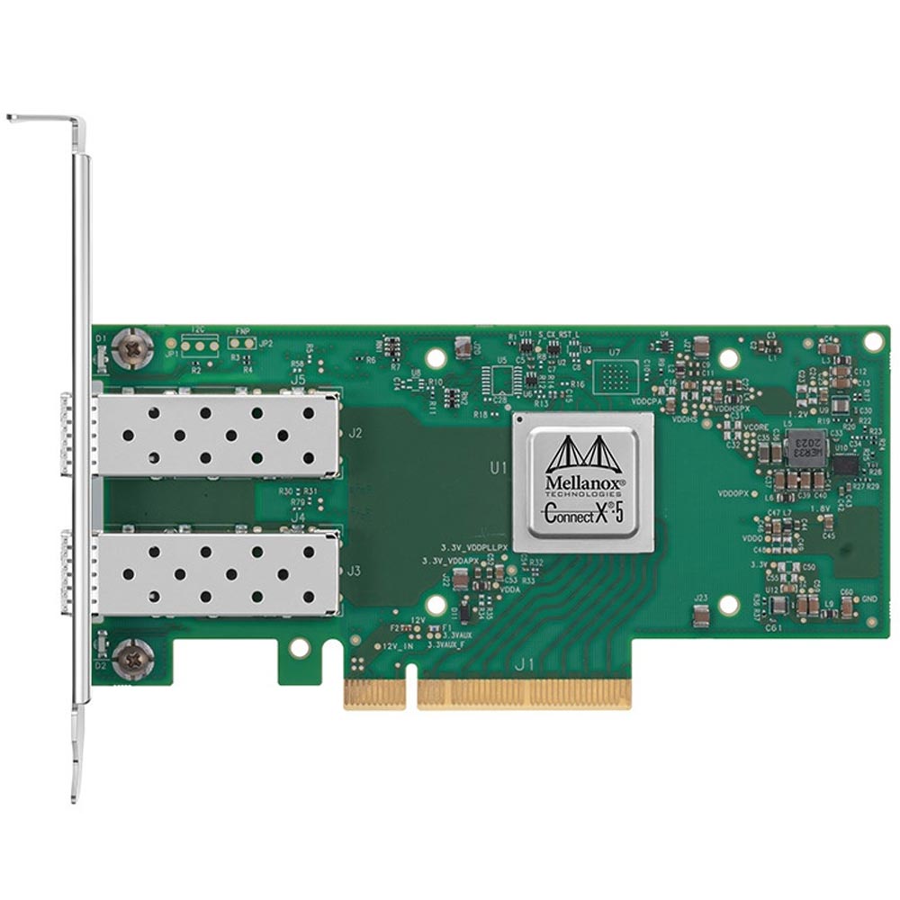 wholesale Mellanox MCX512A-ACUT CONNECTX-5 EN Network Adapter Interface Card 25GBE Dual-Port SFP28 PCIE3X8 Ethernet NetWork Adapter supplier