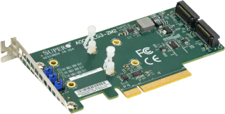 wholesale Supermicro Add-on Card AOC-SLG3-2M2  Network Communication supplier