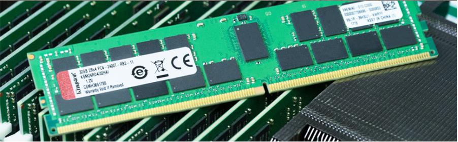 wholesale Kingston 32GB DDR4 3200Mhz CL22 2Rx8 ECC Unbuffered Memory RAM DIMM Module KSM32ED8 32ME Memory supplier