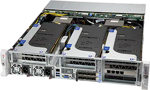 wholesale SYS-220HE-FTNR SuperMicro Rackmount server X12 H12 Hyper and Ultra PCIe 4.0 1U Dual Processor Server supplier