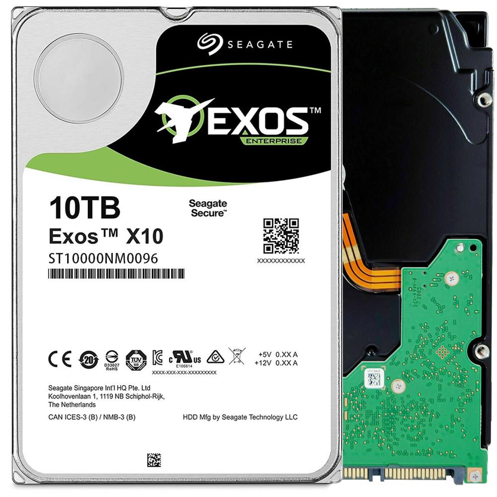 Seagate Exos X10 10TB SAS 3.5" 256MB ST10000NM0096 HDD Hard Disk Drive