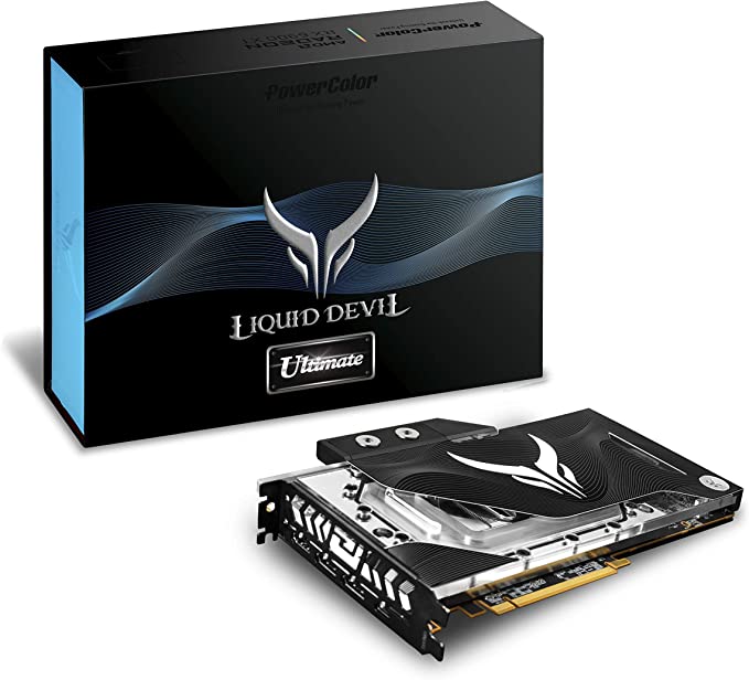 Liquid Devil Radeon RX 6900 XT 16GB GDDR6 AXRX 6900 XT 16GBD6-W2DHC OC AMD GPU Graphic Card