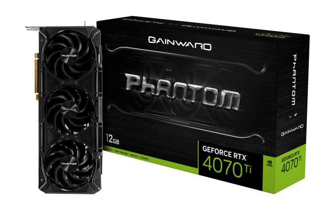 Gainward RTX 4070 Ti Phantom NED407T019K9-1045P NVIDIA GPU Processor