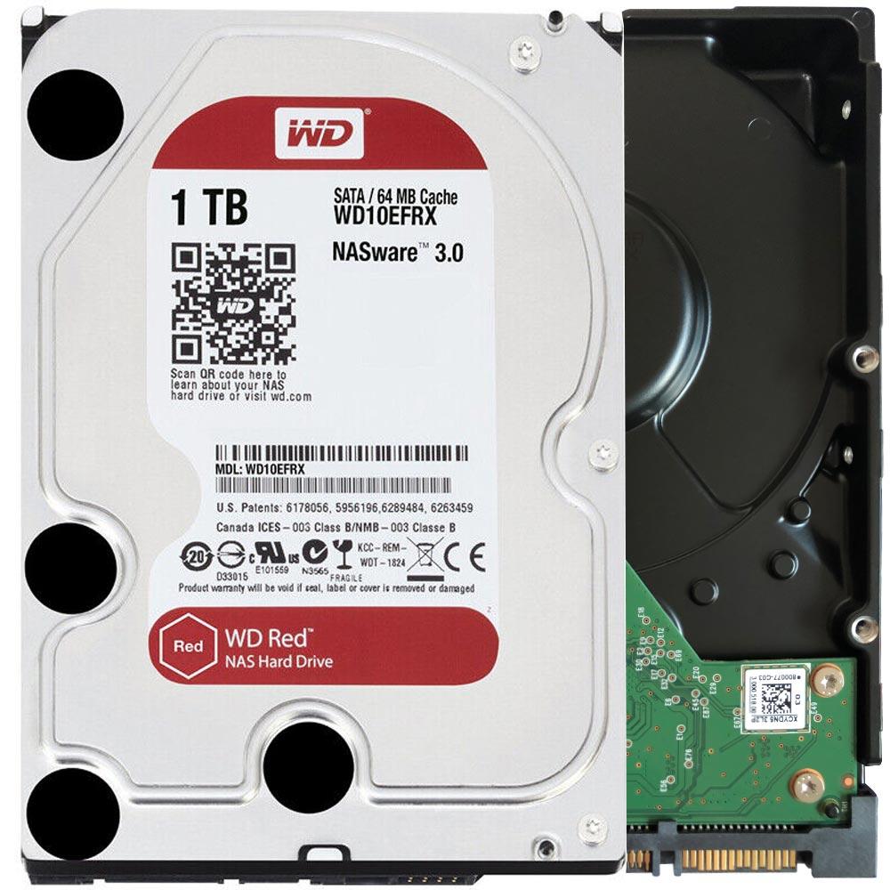 WD Red Plus 1TB 3.5" 64MB WD10EFRX HDD Hard Disk Drive