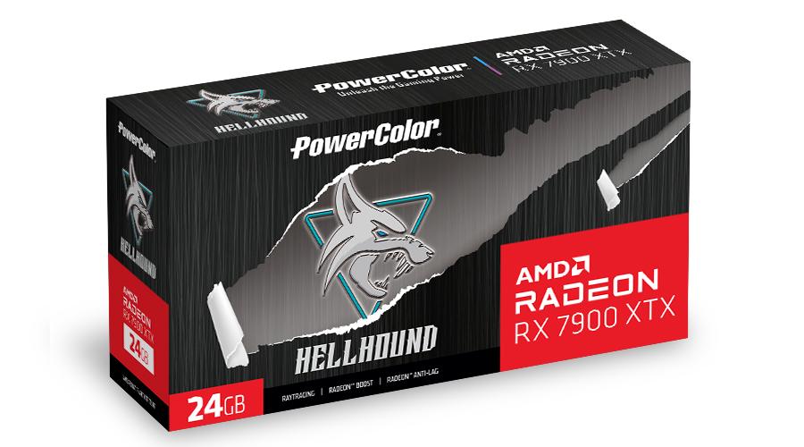PowerColor Hellhound RX 7900 XTX RX 7900 XTX 24G-LOC AMD GPU Processor
