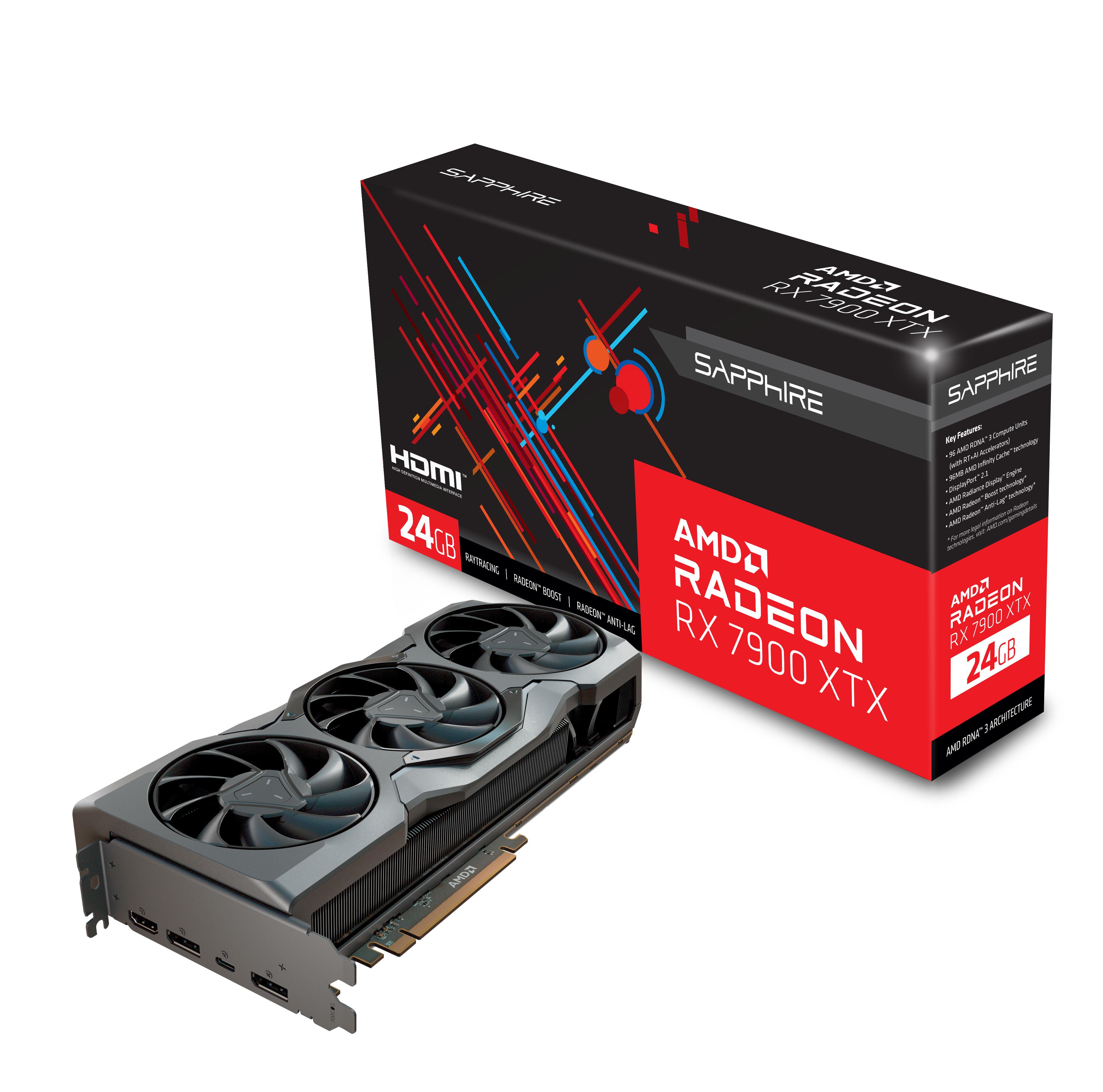 Sapphire RX 7900 XTX 21322-01-20G AMD GPU Processor