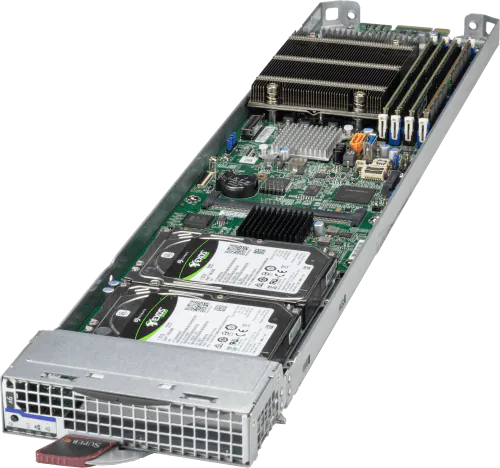 wholesale MBI-310T-4C2 3U/6U 1CPU Sockets SuperMicro SuperBlade Server System Server supplier