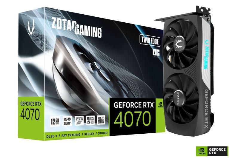 wholesale ZOTAC GAMING GeForce RTX 4070 Twin Edge OC ZT-D40700H-10M Nvidia GPU Nvidia GPU supplier