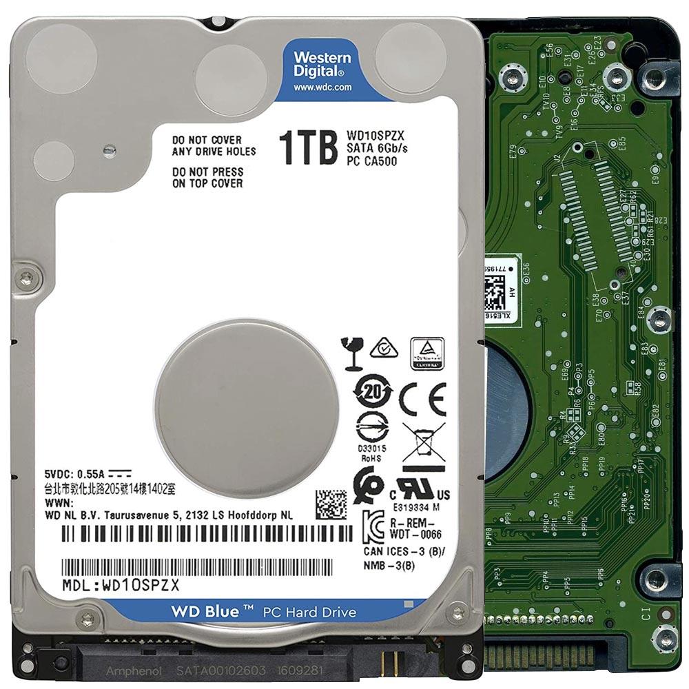WD Blue 1TB 2.5" 128MB WD10SPZX HDD Hard Disk Drive
