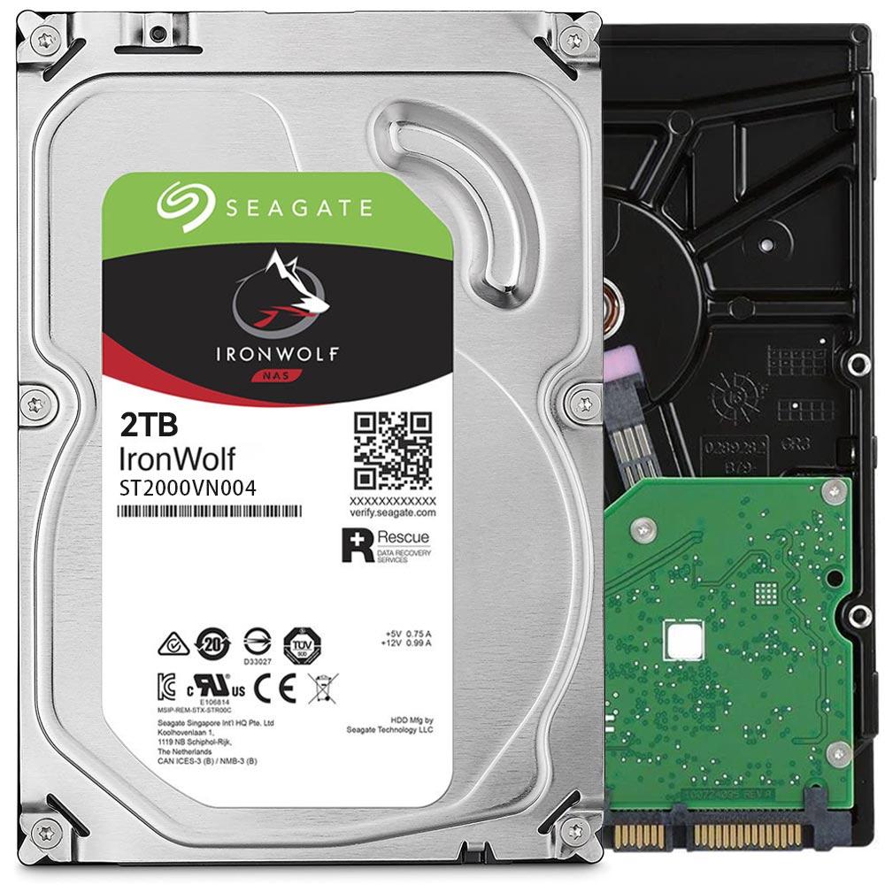 Seagate IronWolf 2TB 3.5" 64MB ST2000VN004 HDD Hard Disk Drive