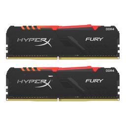 wholesale Kingston HyperX Fury RGB 16 GB DDR4-2666 1x16GB 288-pin DIMM Ram Memory Memory supplier