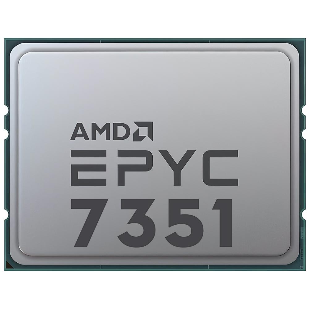 AMD EPYC 7351 16Cores 32Threads PS7351BEAFWOF Naples Server CPU Processor