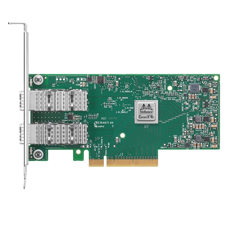 Mellanox MCX4121A-XCAT ConnectX-4 Lx EN Network Adapter 10GbE dual-port SFP28 PCIe3.0 x8