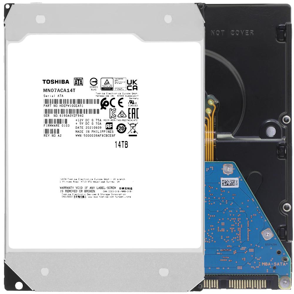 TOSHIBA 14TB 3.5" 256MB MN07ACA14T HDD Hard Disk Drive