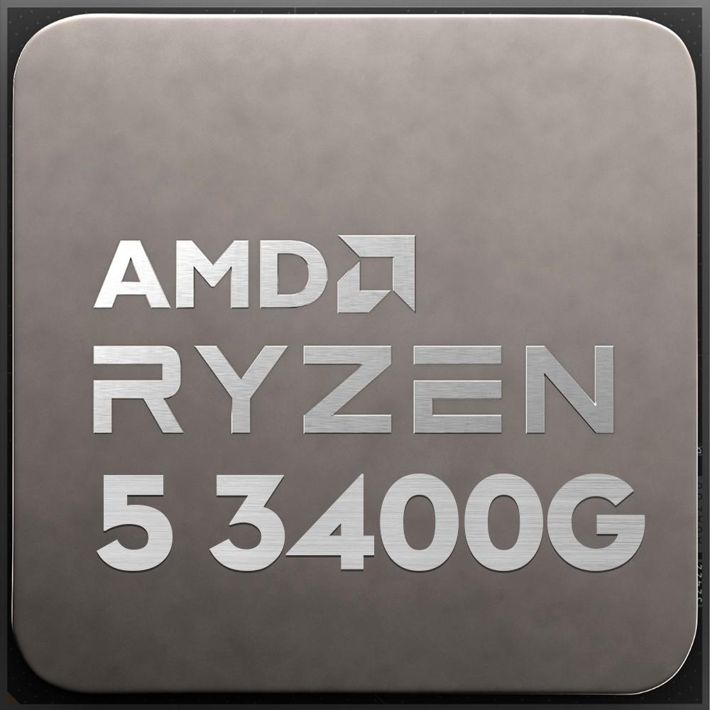 AMD Ryzen 5 3400G 4 Cores 8 Threads CPU Processor YD3400C5M4MFH