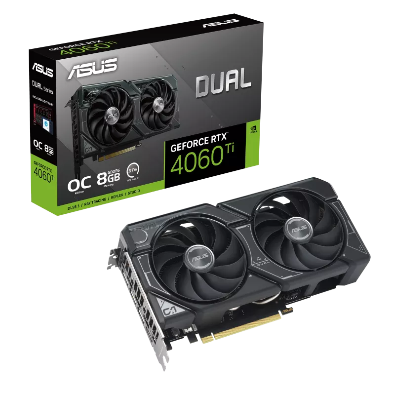 wholesale ASUS DUAL RTX 4060 Ti OC dual rtx4060ti o8g Nvidia Geforce GPU Graphics Card Nvidia GPU supplier