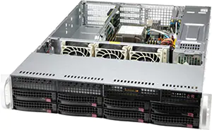 wholesale SYS-520P-WTR SuperMicro Rackmount server X12 H12 2U CloudDC and WIO PCIe 4.0 Single Processor Server supplier