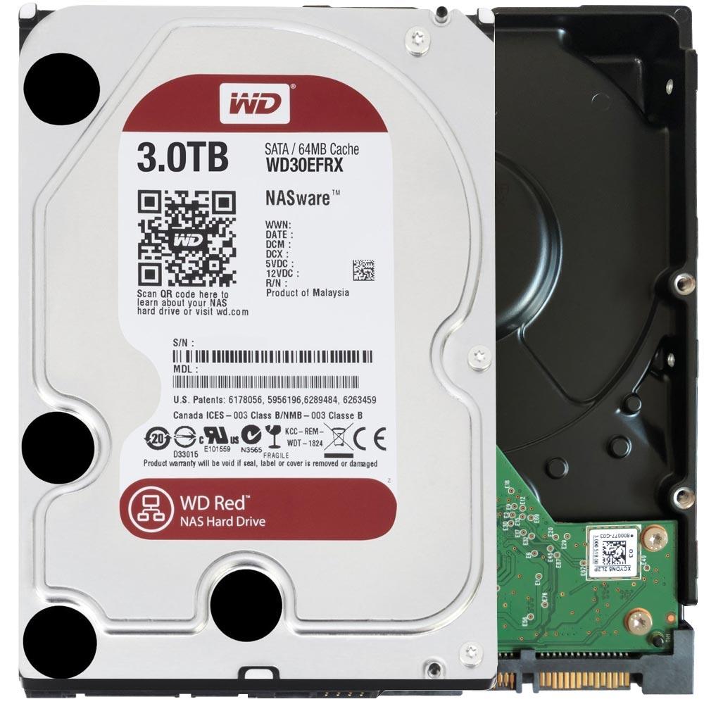 WD Red 3TB 3.5" 256MB WD30EFAX HDD Hard Disk Drive